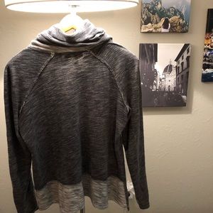 Free People cowl neck top